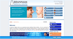 Desktop Screenshot of brannammedicalcentre.co.uk
